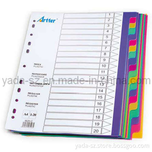 Colour PP Divider